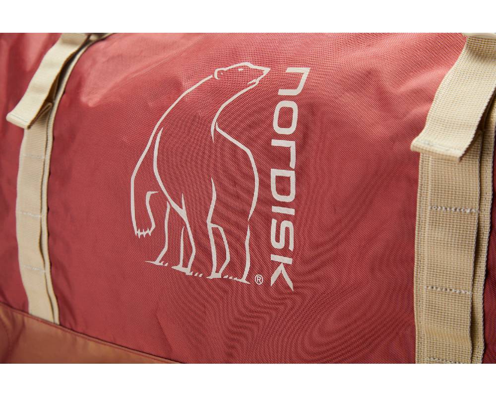 Nordisk Verran 115 Wheeled Duffel 115 L Burnt Red Kostenloser Versand