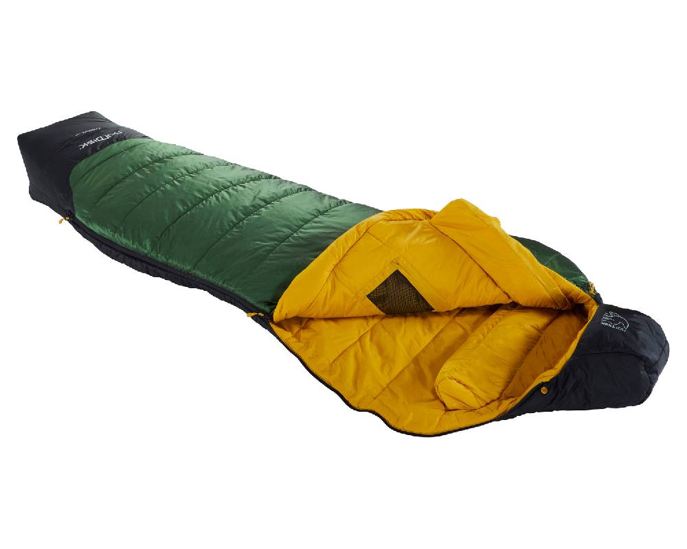 Nordisk Gormsson -2° Curve sleeping bag Artichoke Green/Mustard Yellow/Black Blitzangebot