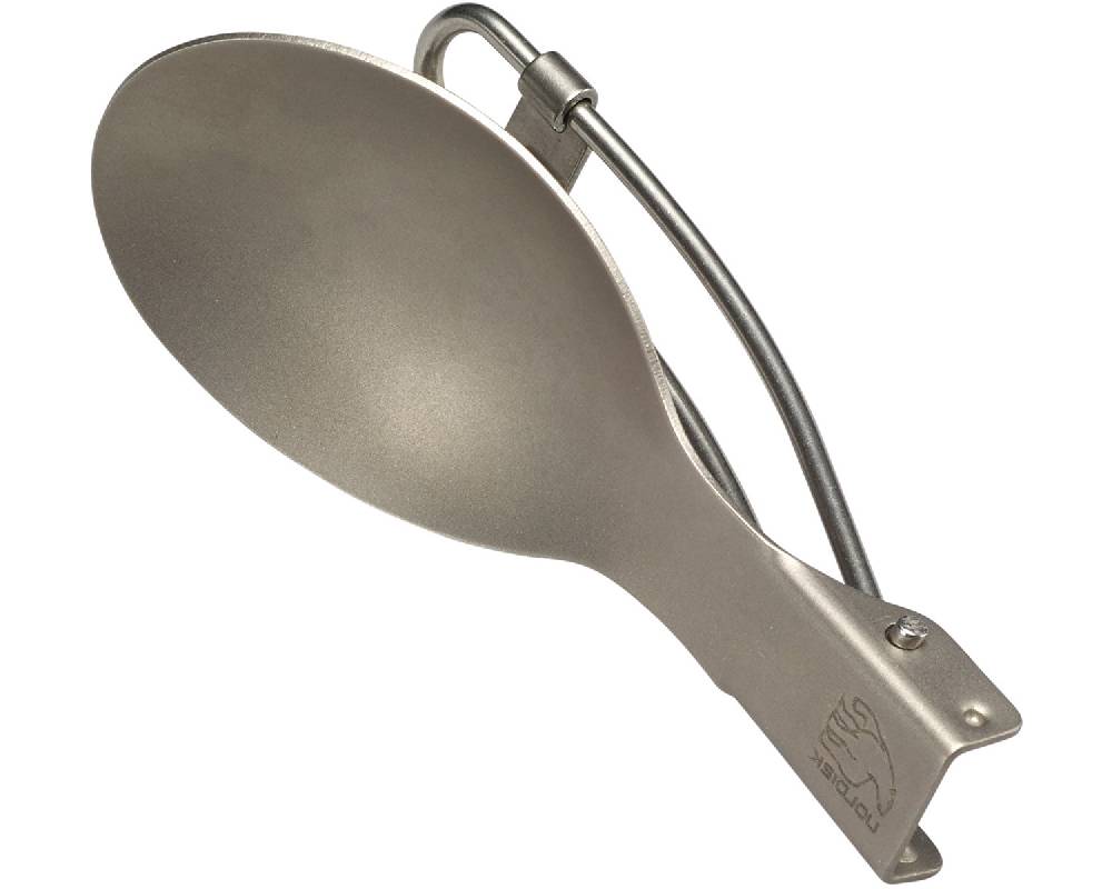 Nordisk Titanium foldable spoon Spoon Matt Silver Nur für heute