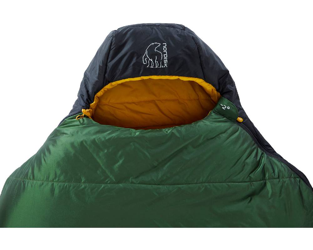 Nordisk Gormsson -2° Mummy | Kunstfaser Artichoke Green/Mustard Yellow/Black Begrenzt auf 3 Tage