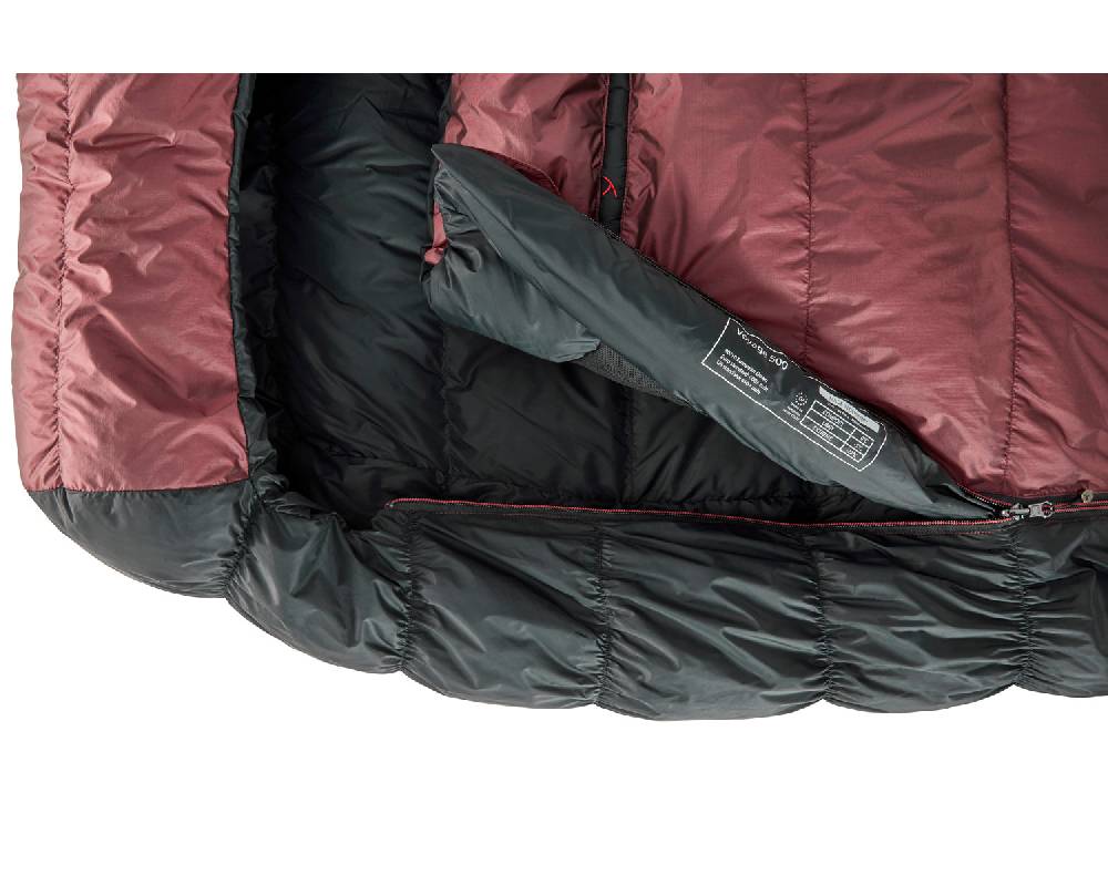 Nordisk Voyage 500 Right zip Daune (-5° C) | Ribbon red Speichern exportieren