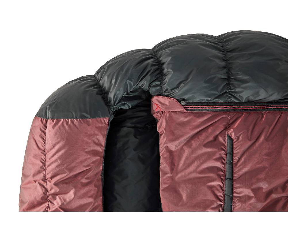 Nordisk Voyage 500 Left zip Daune (-5° C) | Ribbon red Black Friday Preise