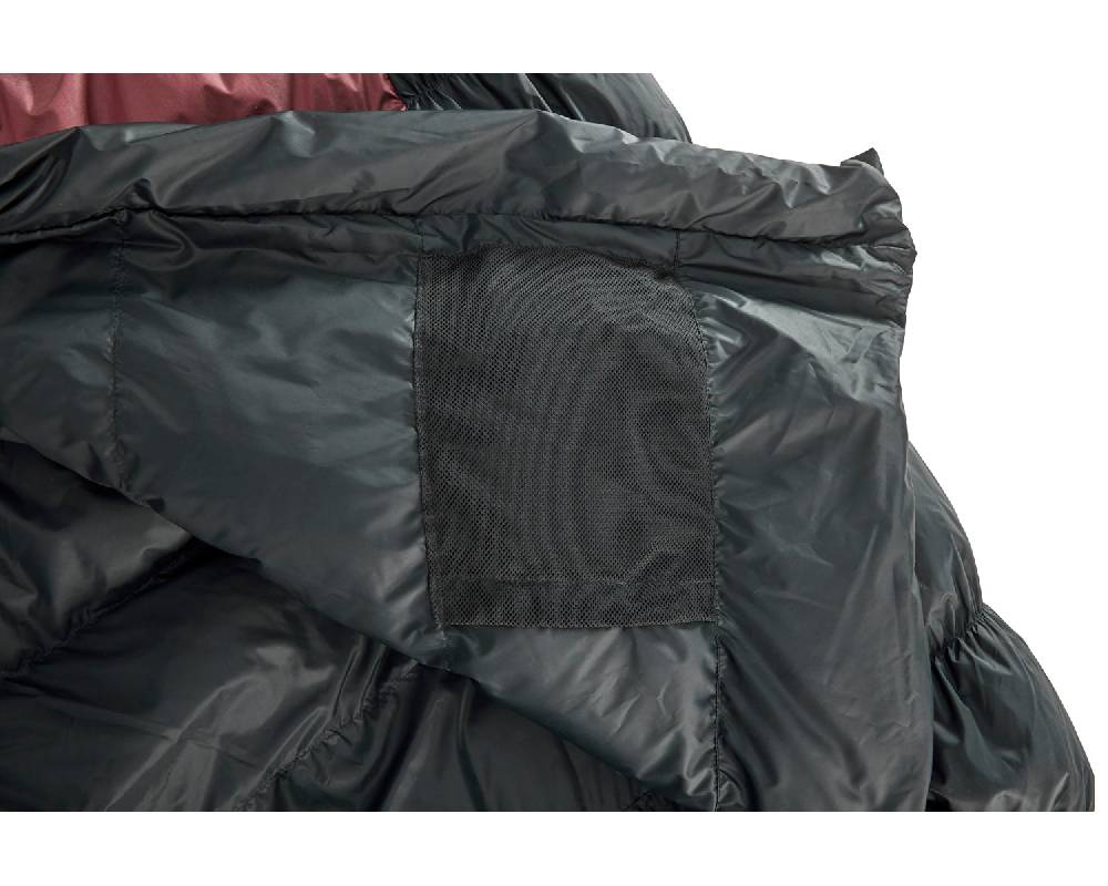 Nordisk Voyage 300 Left zip Daune (1° C) | Ribbon red Im Verkauf