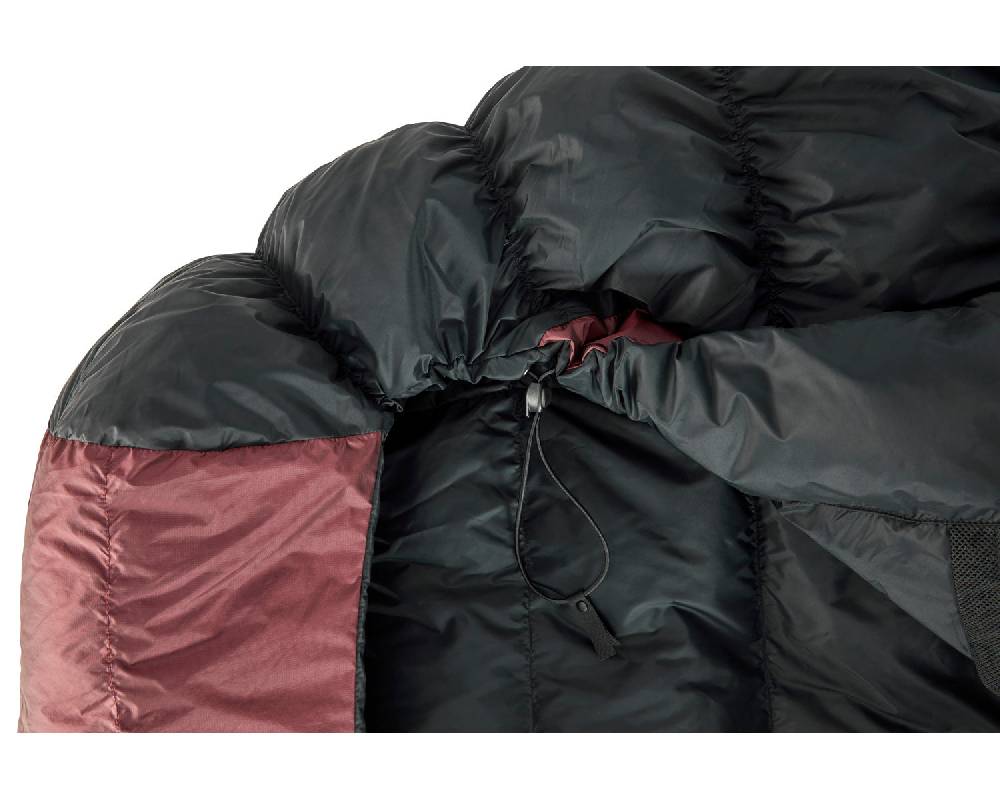 Nordisk Voyage 300 Right zip Daune (1° C) | Ribbon red zollfrei