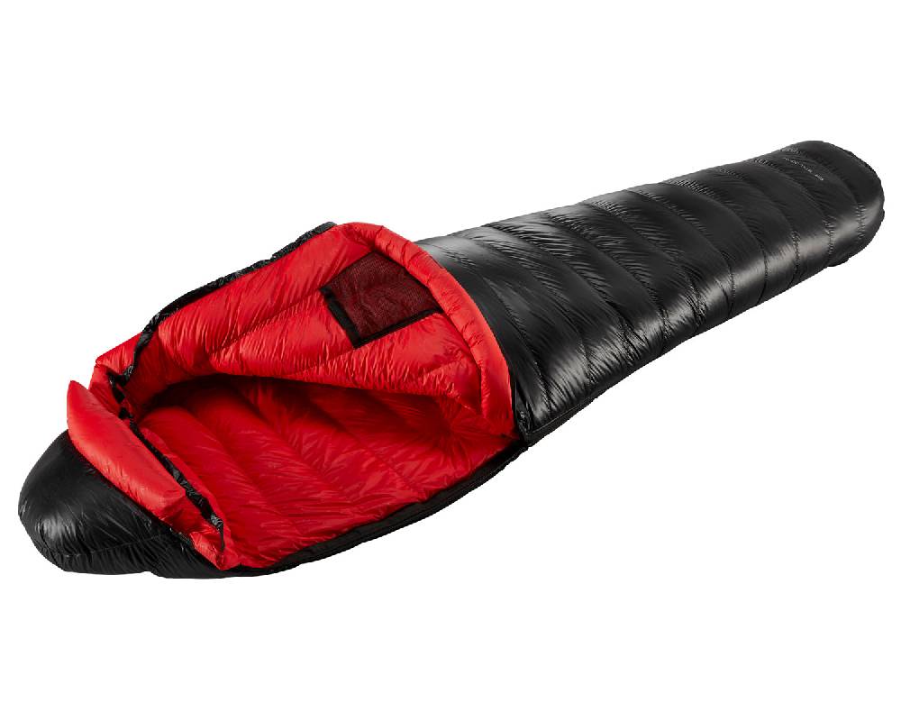 Nordisk V.I.B 800 Right zip Daune ( -14° C) | Black Fabrikverkauf