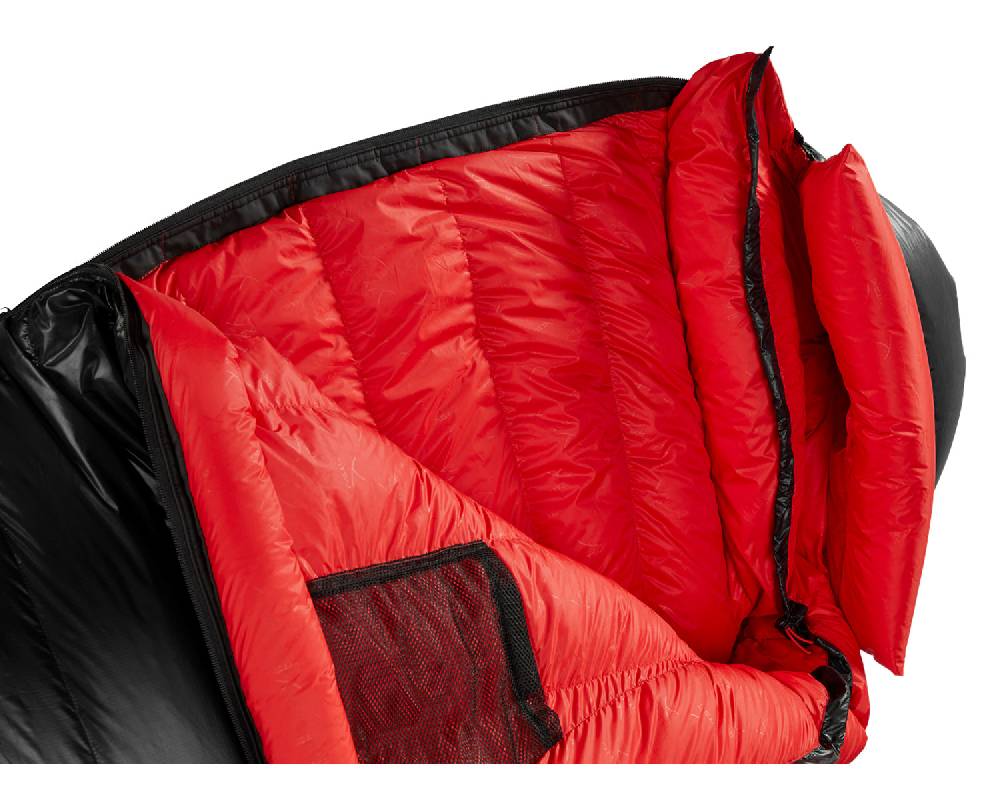 Nordisk V.I.B 800 Right zip Daune ( -14° C) | Black Fabrikverkauf