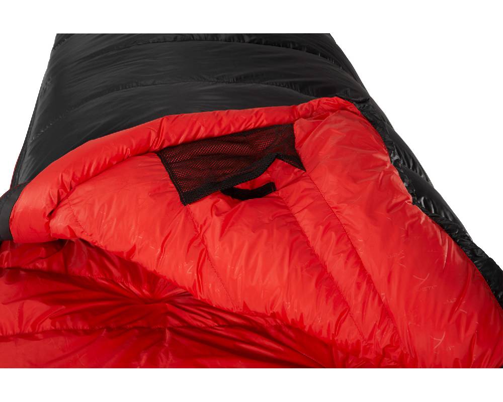 Nordisk V.I.B. 400 Left zip Daune (-2° C) | Black Kostenloser Versand