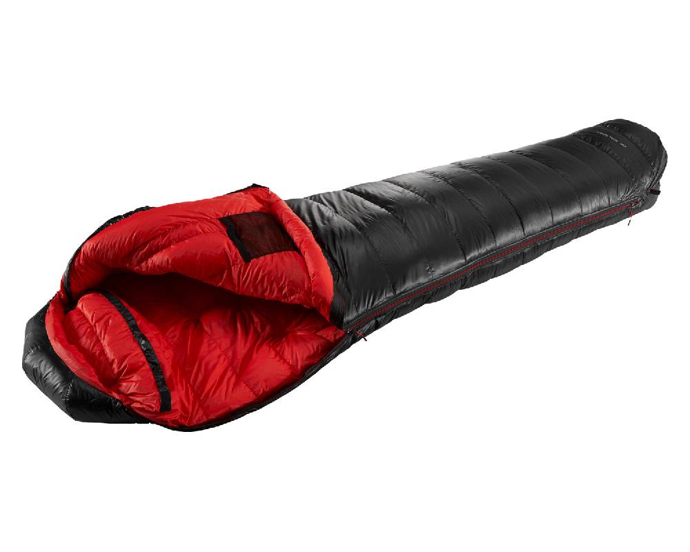 Nordisk V.I.B 400 Right zip Daune (-2° C) | Black Limitierter Zeitrabatt