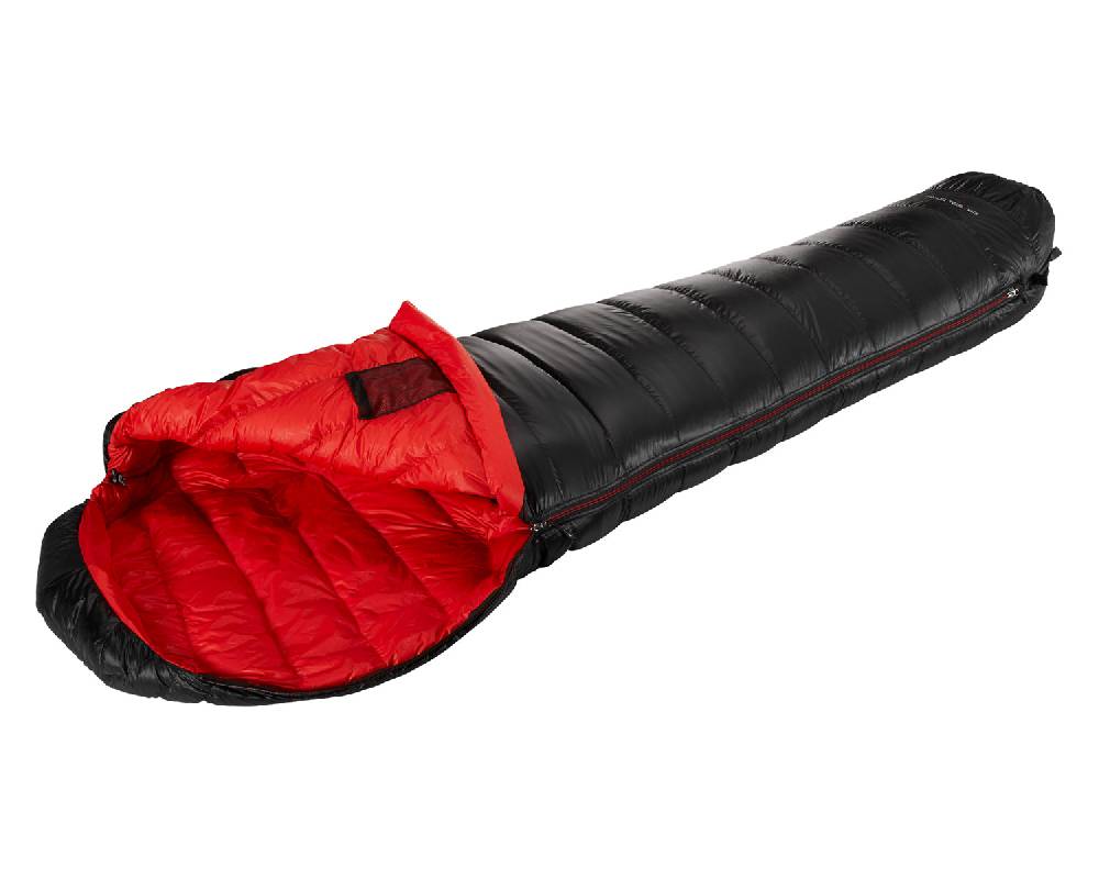 Nordisk V.I.B 250 Right zip Daune (5° C) | Black Fabrikpreis