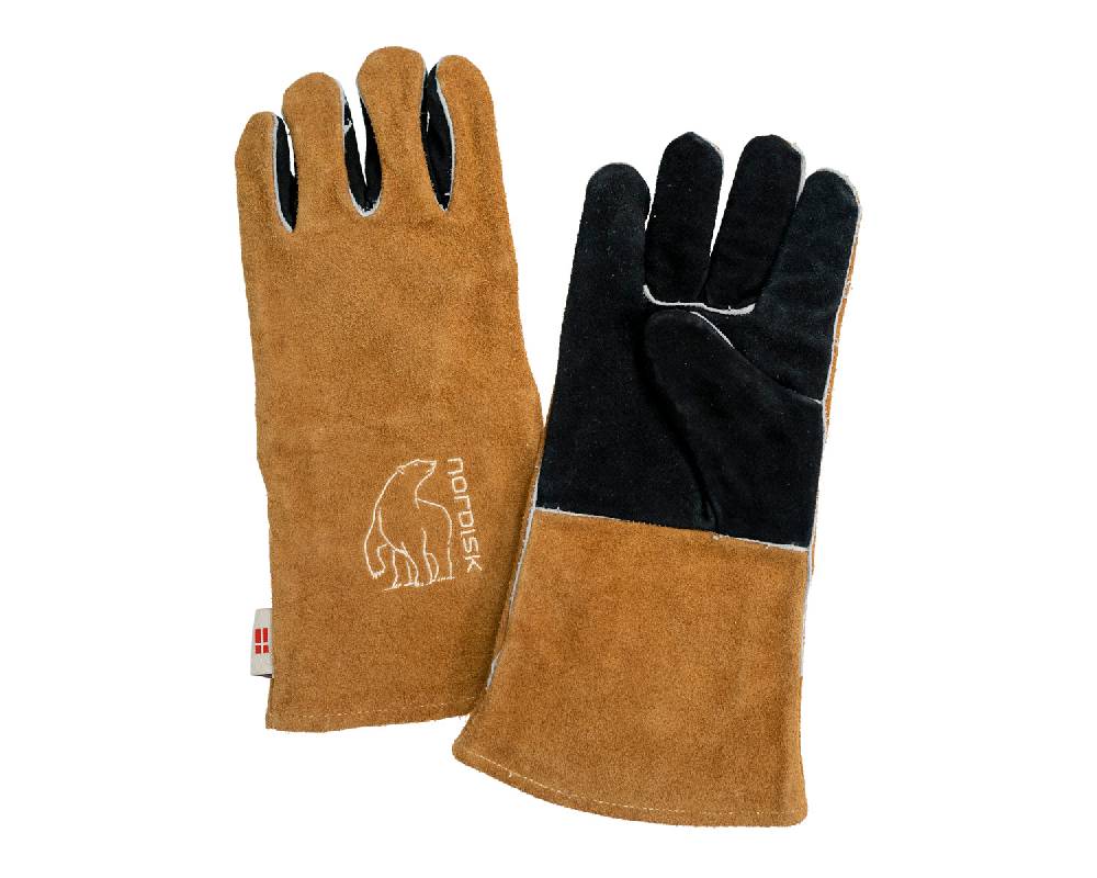 Nordisk Torden gloves Brown/Black Neueste Mode