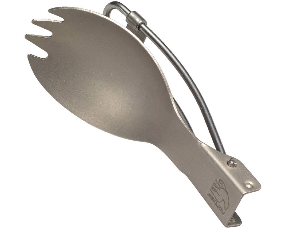 Nordisk Titanium foldable spork Spork Matt Silver Riesige Ersparnisse