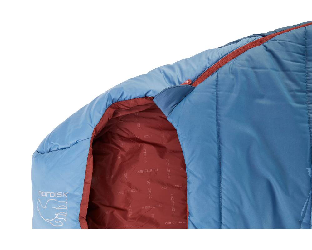 Nordisk Puk Junior | Kunstfaser Majolica Blue Sonderangebot der Fabrik