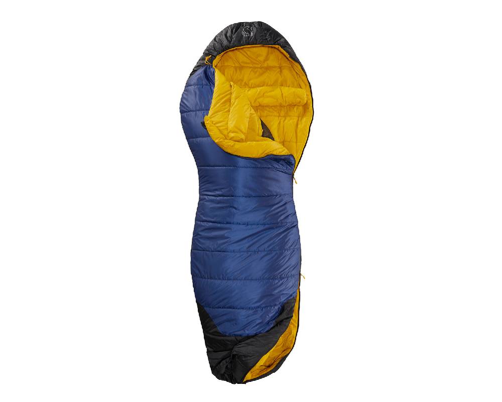 Nordisk Puk -2° Curve Kunstfaser True Navy/Mustard Yellow/Black Super Rabatt