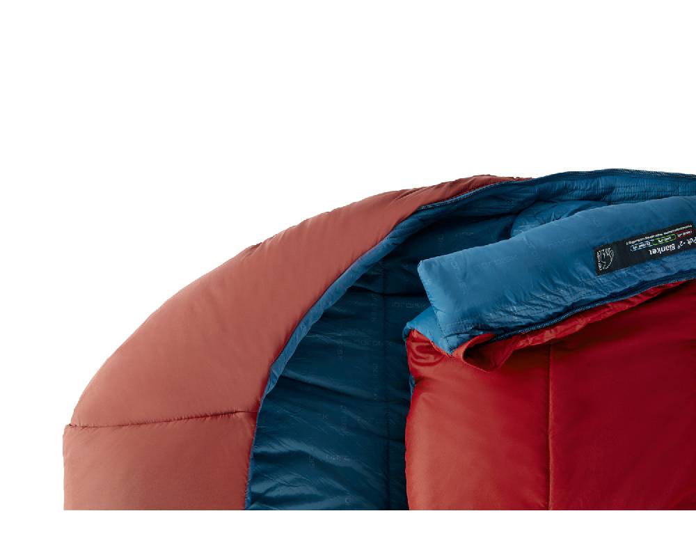 Nordisk Puk -2° Blanket Kunstfaser Sundried Tomato Riesige Rabatte