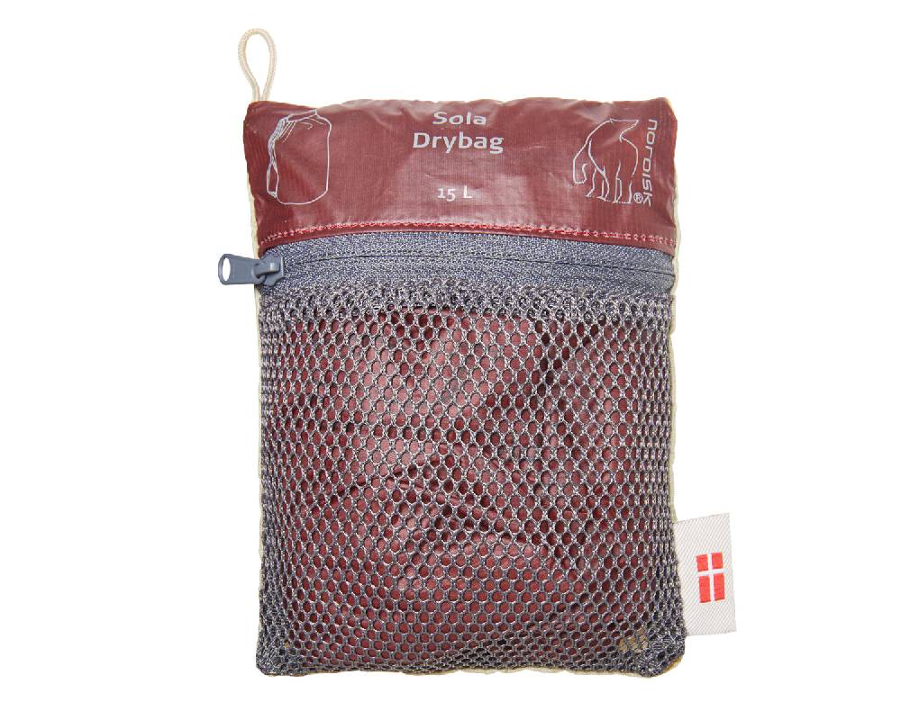 Nordisk Sola 15 drybag 15 L Burnt Red 50% Rabatt für begrenzte Zeit