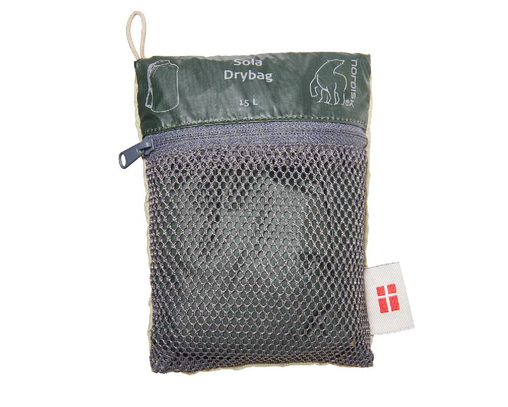 Nordisk Sola 15 drybag 15 L Forest Green Rabatte dieses Monats