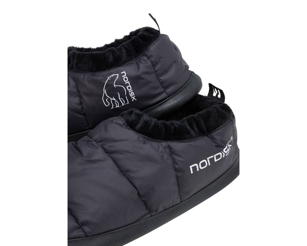 Nordisk Mos down slippers Black Auslauf