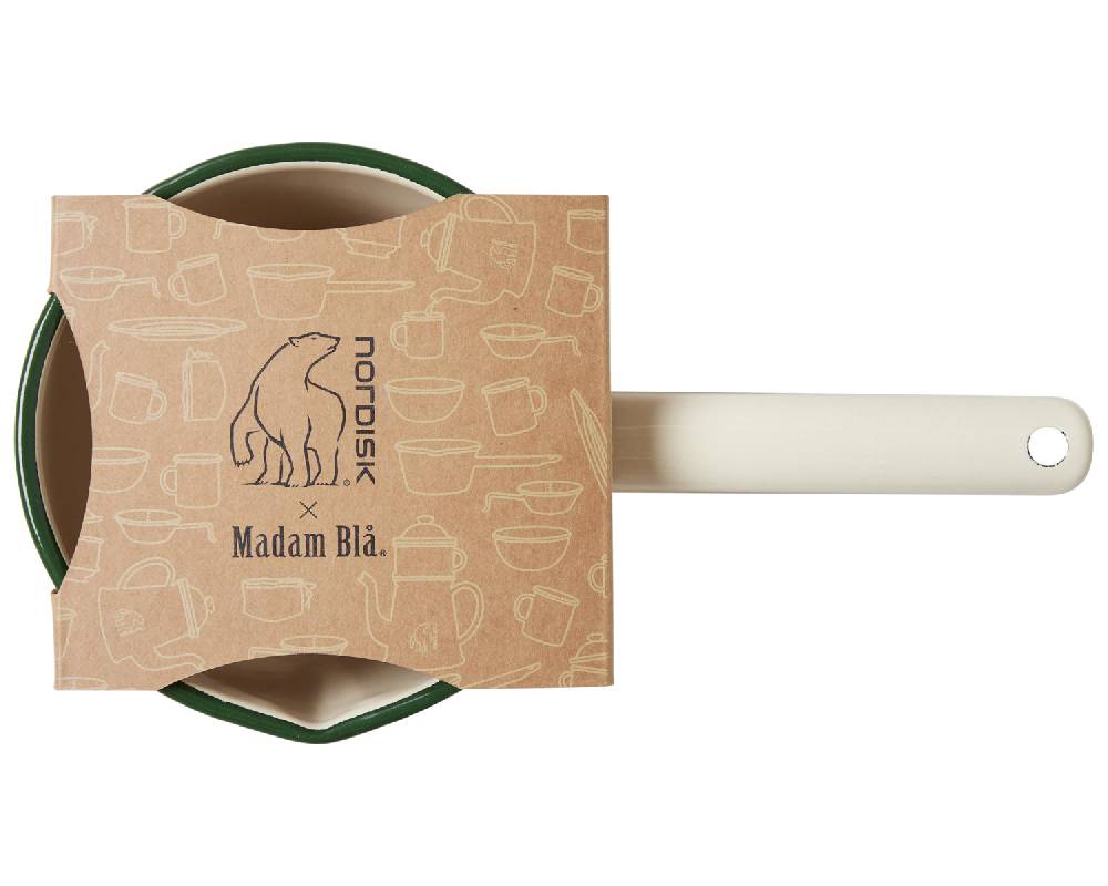 Nordisk Madam Blå saucepan Cream Meist gekauft