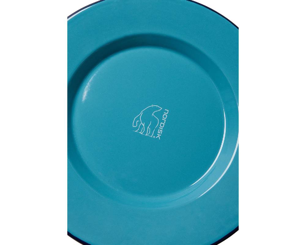 Nordisk Madam Blå plate Sky Blue Kostenloser Versand