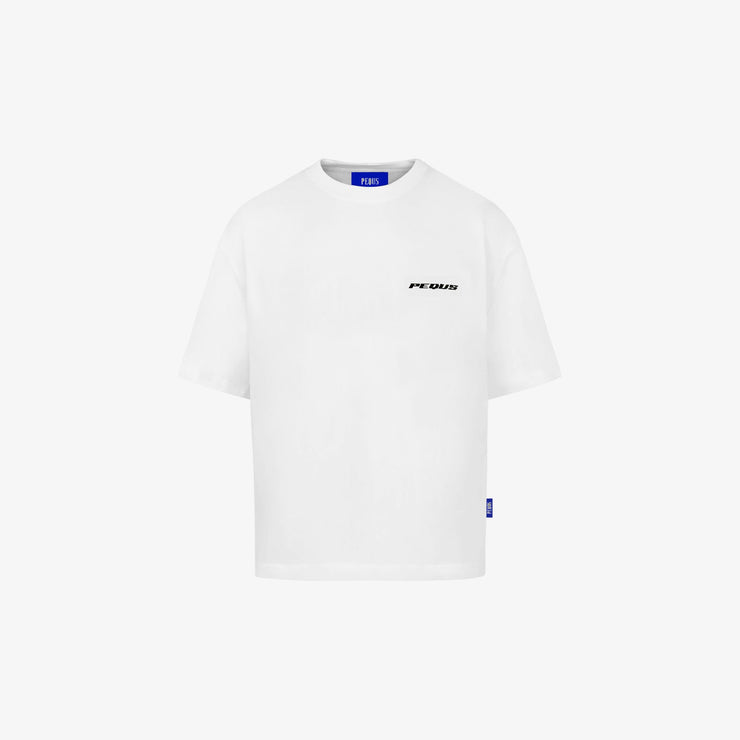 Pequs Plágia Chest Logo T-Shirt Letzte 2 Tage