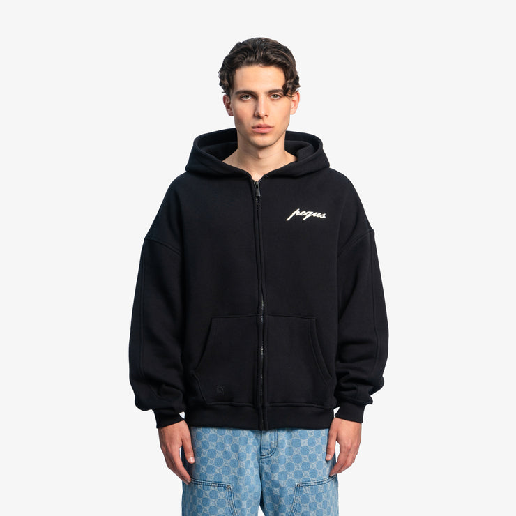 Pequs A Paradise Beach Club Back Logo Zip Hoodie Nur noch ein Tag übrig