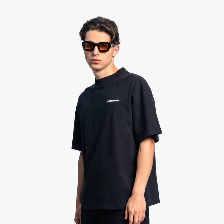 Pequs Plágia Chest Logo T-Shirt Begrenzt auf 3 Tage