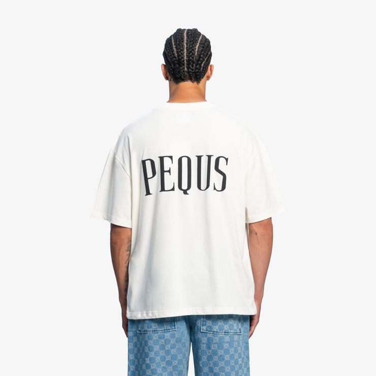 Pequs Back Logo T-Shirt Rabatt
