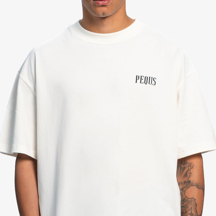Pequs Back Logo T-Shirt Rabatt