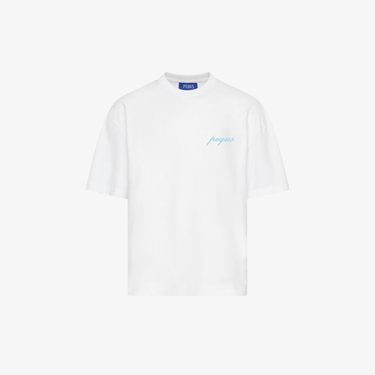 Pequs A Paradise Beach Club Back Logo T-Shirt Flash Sale