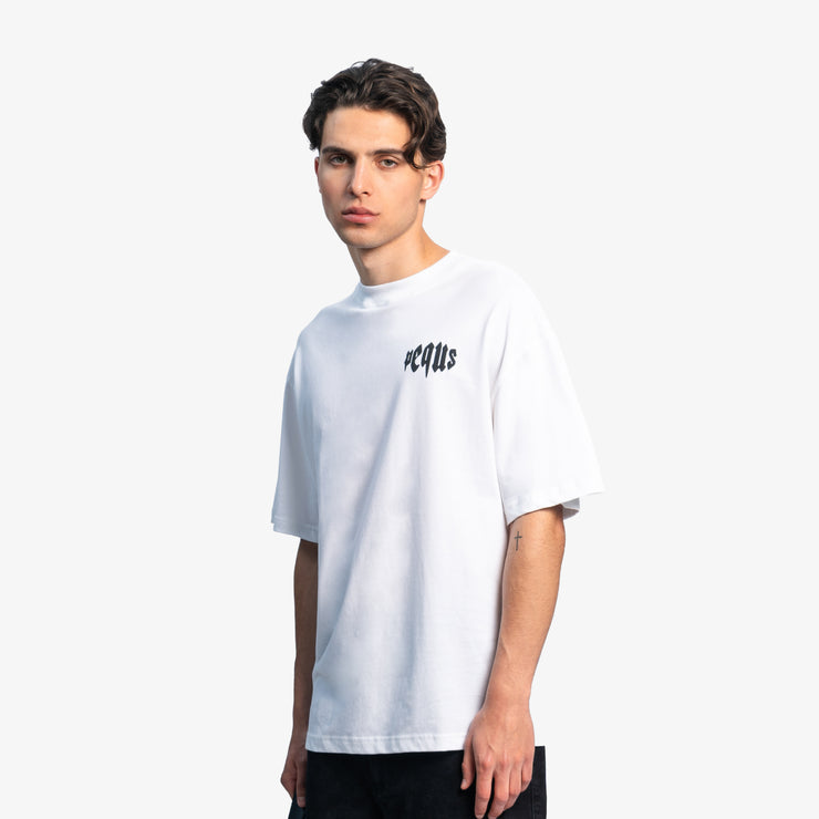 Pequs Mythic Chest Logo T-Shirt Preisnachlass