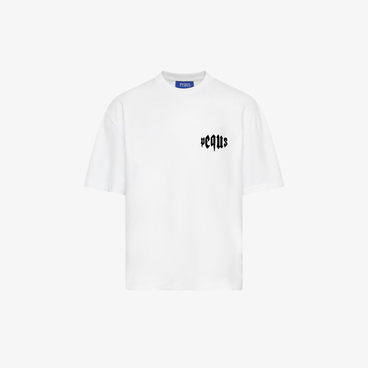 Pequs Mythic Chest Logo T-Shirt Preisnachlass