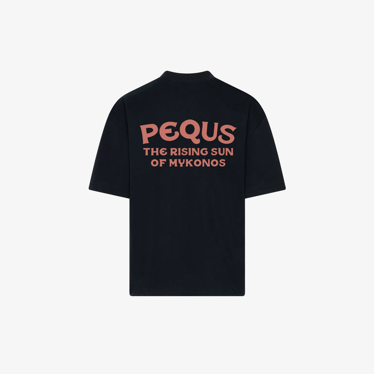 Pequs Rising Sun T-Shirt Neueste Mode