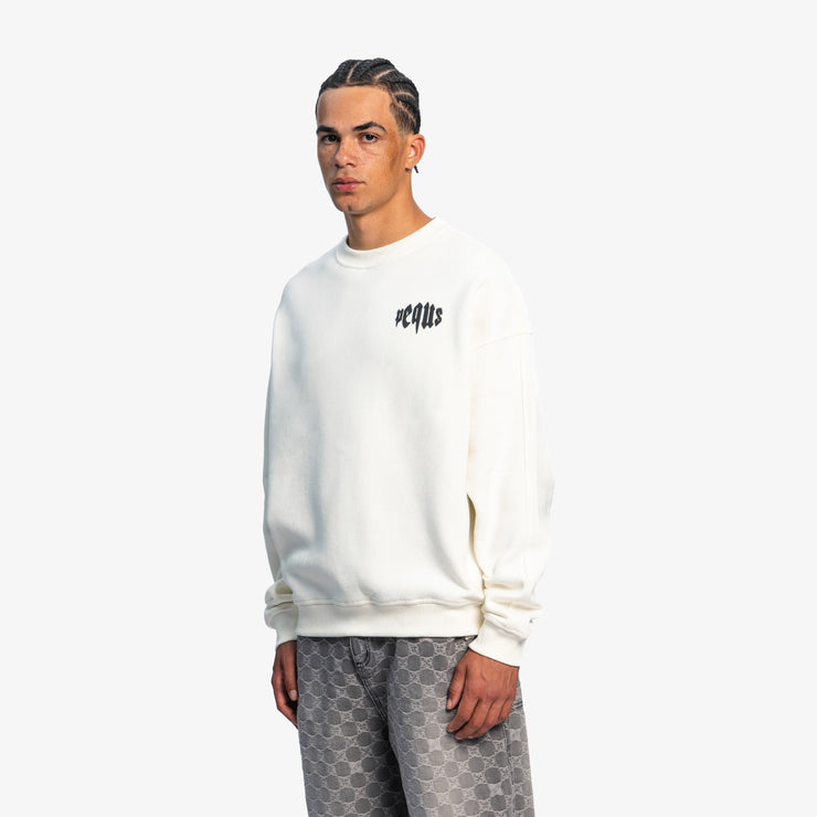 Pequs Mythic Chest Logo Sweater Saisonale Angebote