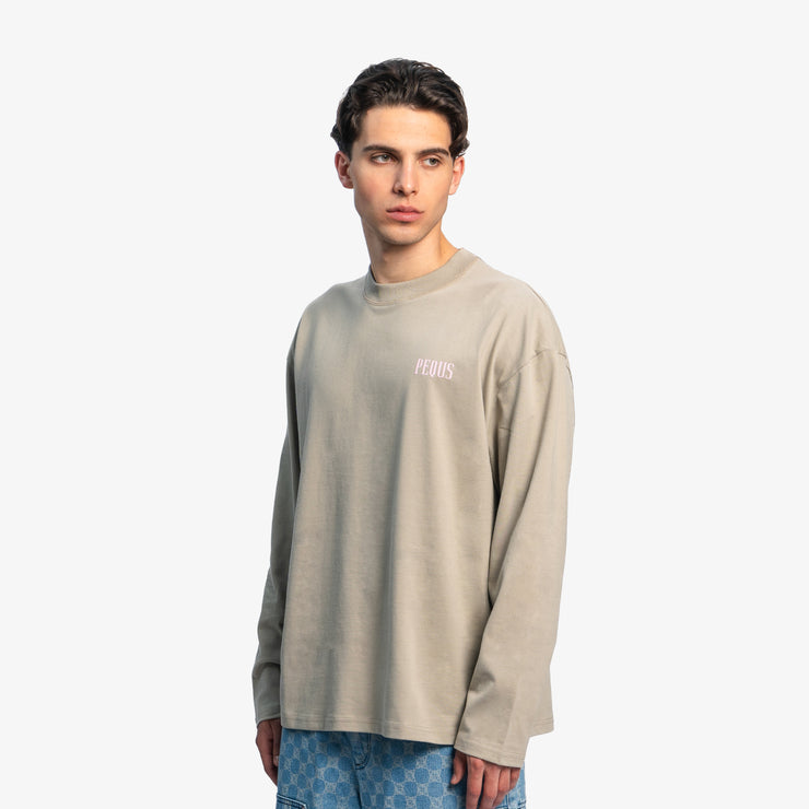 Pequs Chest Logo Longsleeve Tägliche Deals