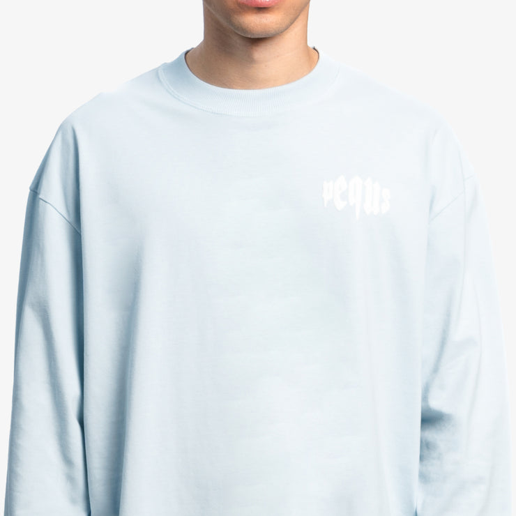 Pequs Mythic Chest Logo Longsleeve Sonderangebote