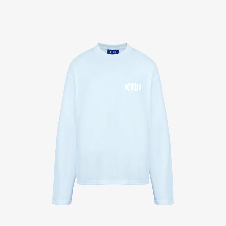 Pequs Mythic Chest Logo Longsleeve Sonderangebote