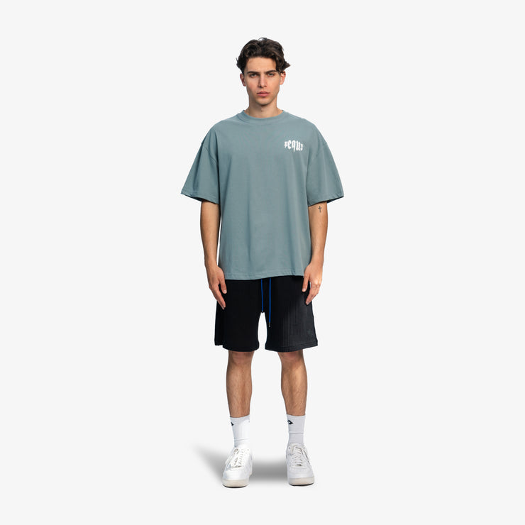Pequs Mythic Chest Logo T-Shirt Kostenlose Rückgabe