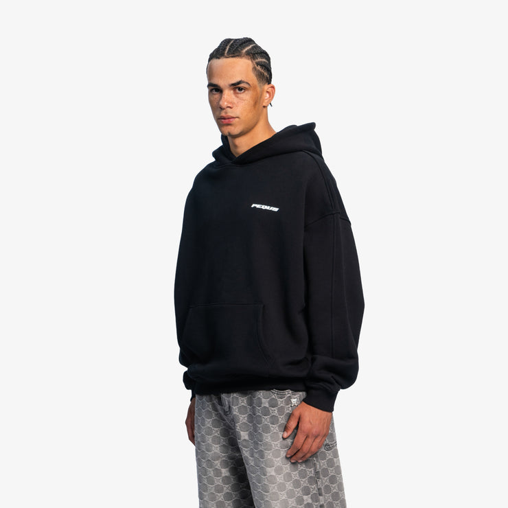 Pequs Plágia Chest Logo Hoodie Zeitbegrenzte Promotion