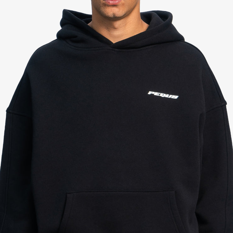 Pequs Plágia Chest Logo Hoodie Zeitbegrenzte Promotion