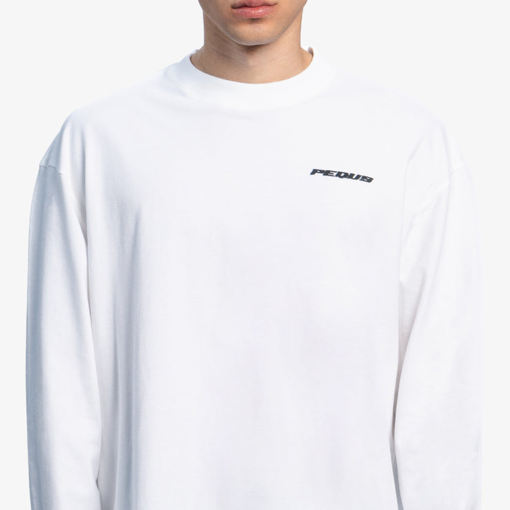 Pequs Plágia Logo Longsleeve Sonderangebot der Fabrik