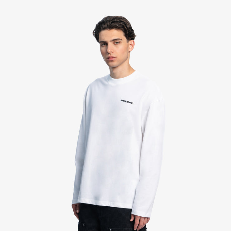 Pequs Plágia Logo Longsleeve Sonderangebot der Fabrik