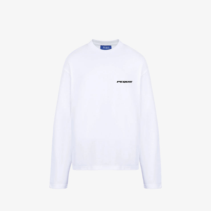 Pequs Plágia Logo Longsleeve Sonderangebot der Fabrik