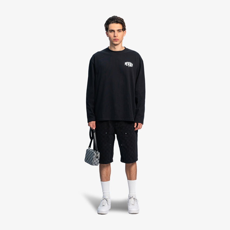 Pequs Mythic Chest Logo Longsleeve Vierteljährliche Förderung