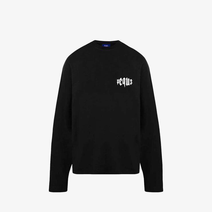 Pequs Mythic Chest Logo Longsleeve Vierteljährliche Förderung