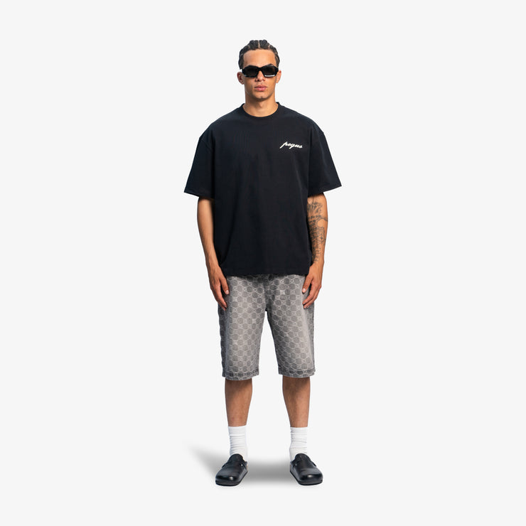 Pequs A Paradise Beach Club Back Logo T-Shirt 50% Rabatt mit kostenlosem Versand