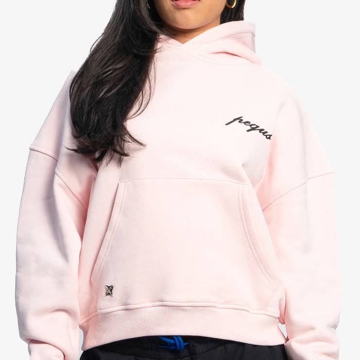 Pequs A Paradise Beach Club Graphic Cropped Hoodie Begrenzt auf 3 Tage