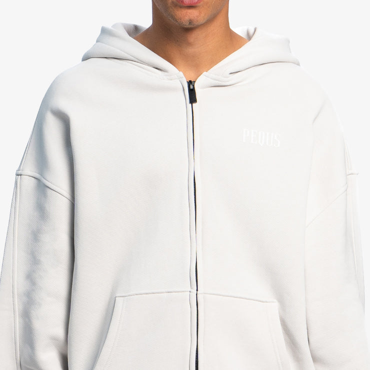 Pequs Back Logo Zip Hoodie zollfrei