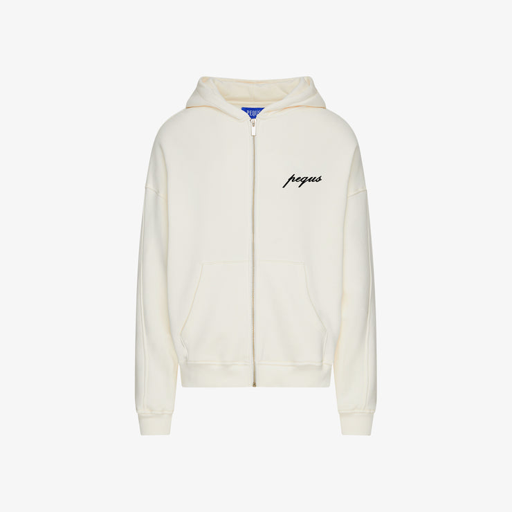 Pequs A Paradise Beach Club Graphic Zip Hoodie Online