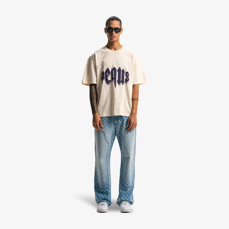 Pequs Outlined Mythic Logo T-Shirt Meist gekauft