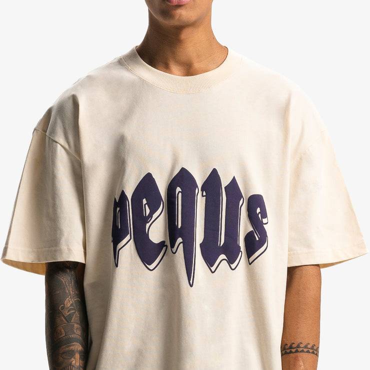 Pequs Outlined Mythic Logo T-Shirt Meist gekauft